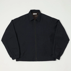 Fujito Zip Up Blouson - Dark Navy Airflow Optimization Magnetic Closure System