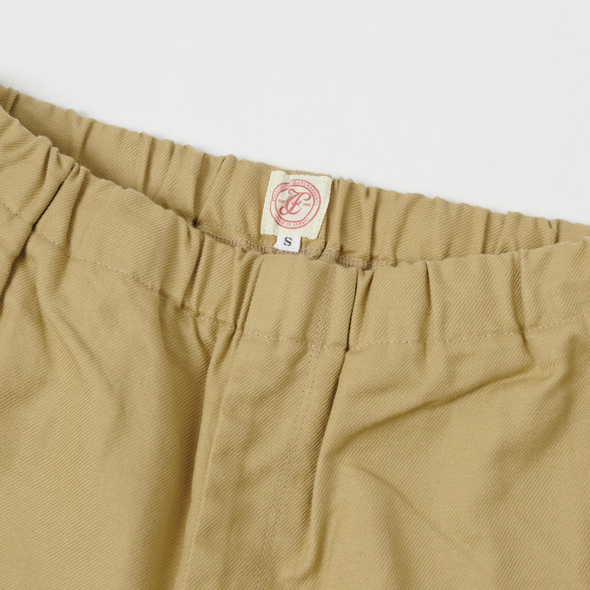 Full Count 1003 Military Easy Pant - Beige Easy Layer No Fuss Fit