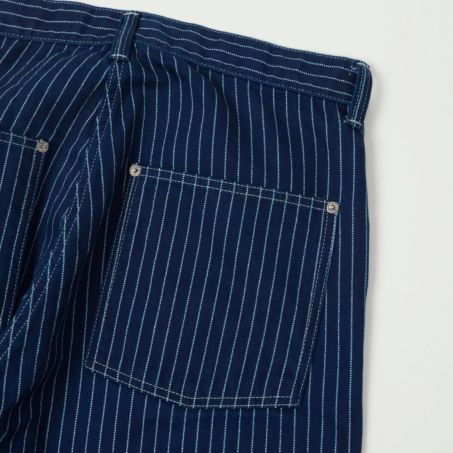 Snag Proof Fabric NoiseReducingFabric Full Count 1129 Wabash Work Pant - Indigo