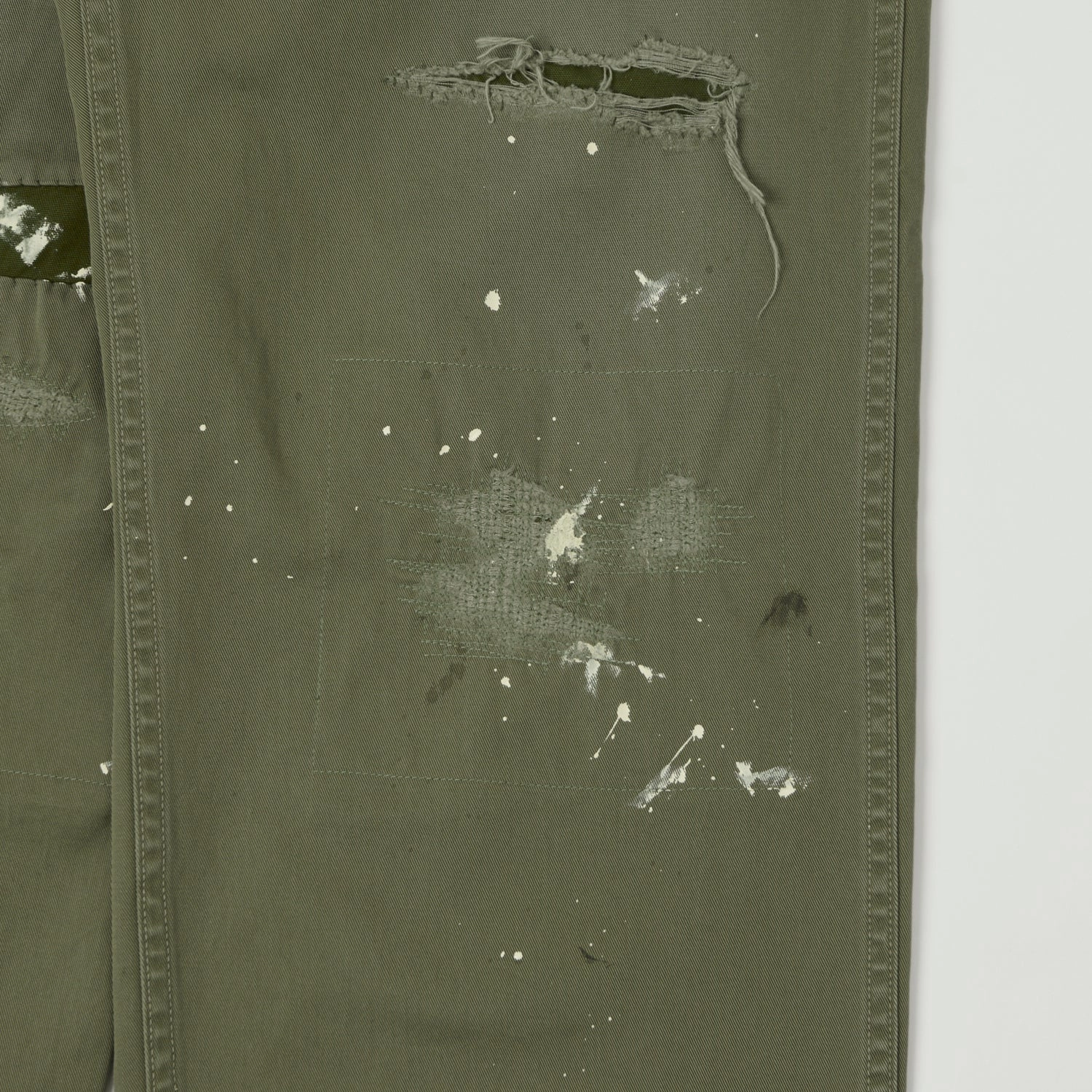 Full Count 1201 U.S Army Chino 41 Khaki 'Freedom Fighter' - Sage Green LightweightConstruction