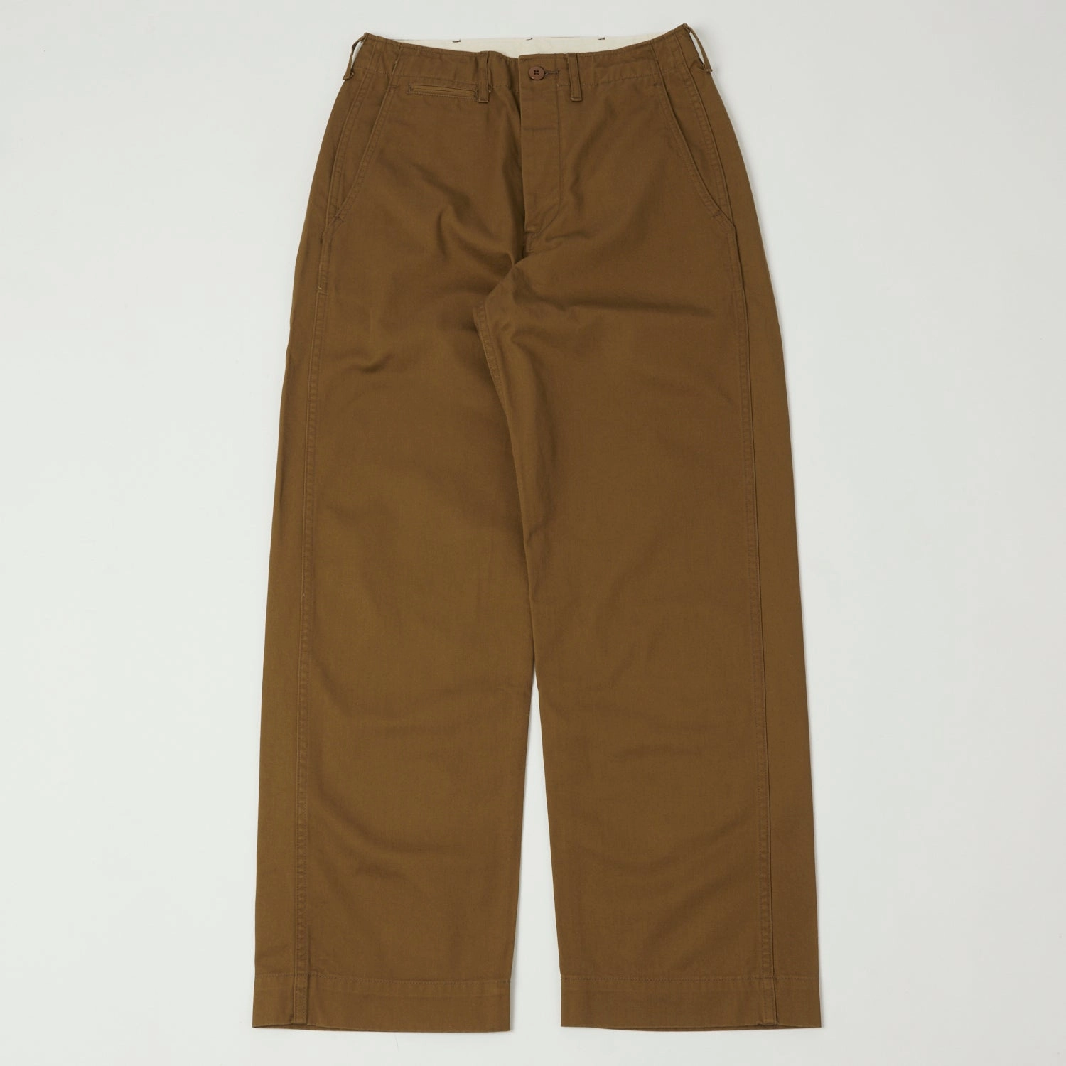 ExpandableSidePanels Full Count 1201 U.S. Army Combat Chino - Brown