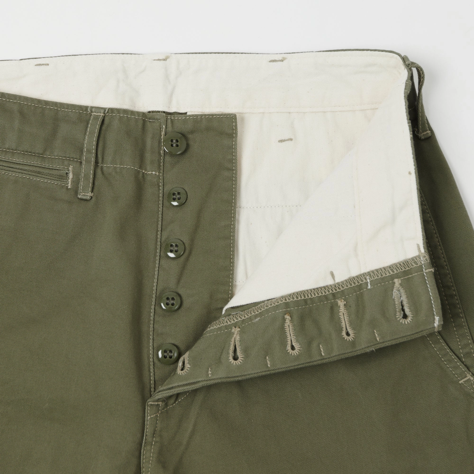 Full Count 1201 U.S. Army Combat Chino - Sage Green Smart Utility Timeless Fit