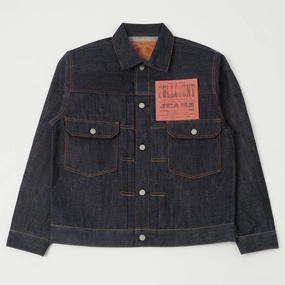 Full Count 2102 13.75oz Type II Denim Jacket - Raw PerimeterStructuralBoning