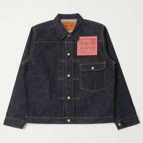 Full Count 2107 13.75oz Type I Denim Jacket - Raw Outer Chill Piece