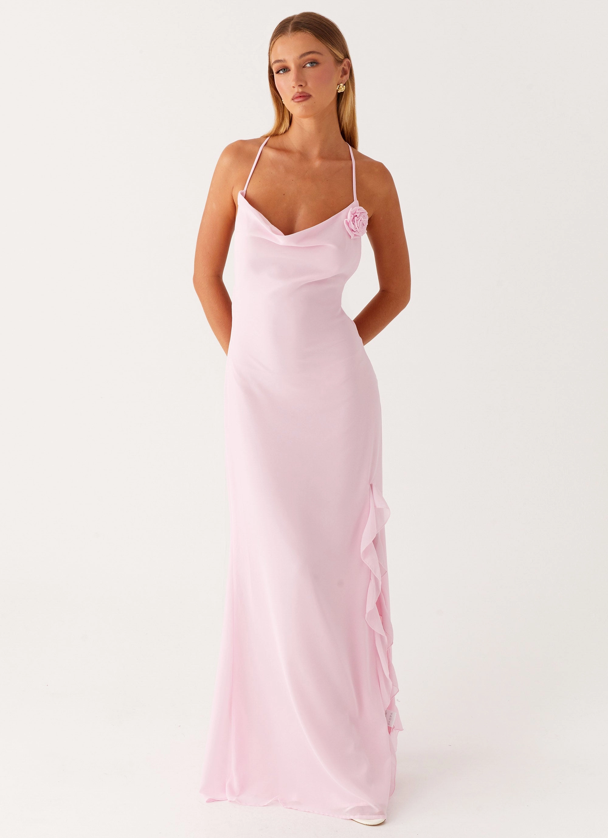 First Class Maxi Dress - Pink Clean Mood