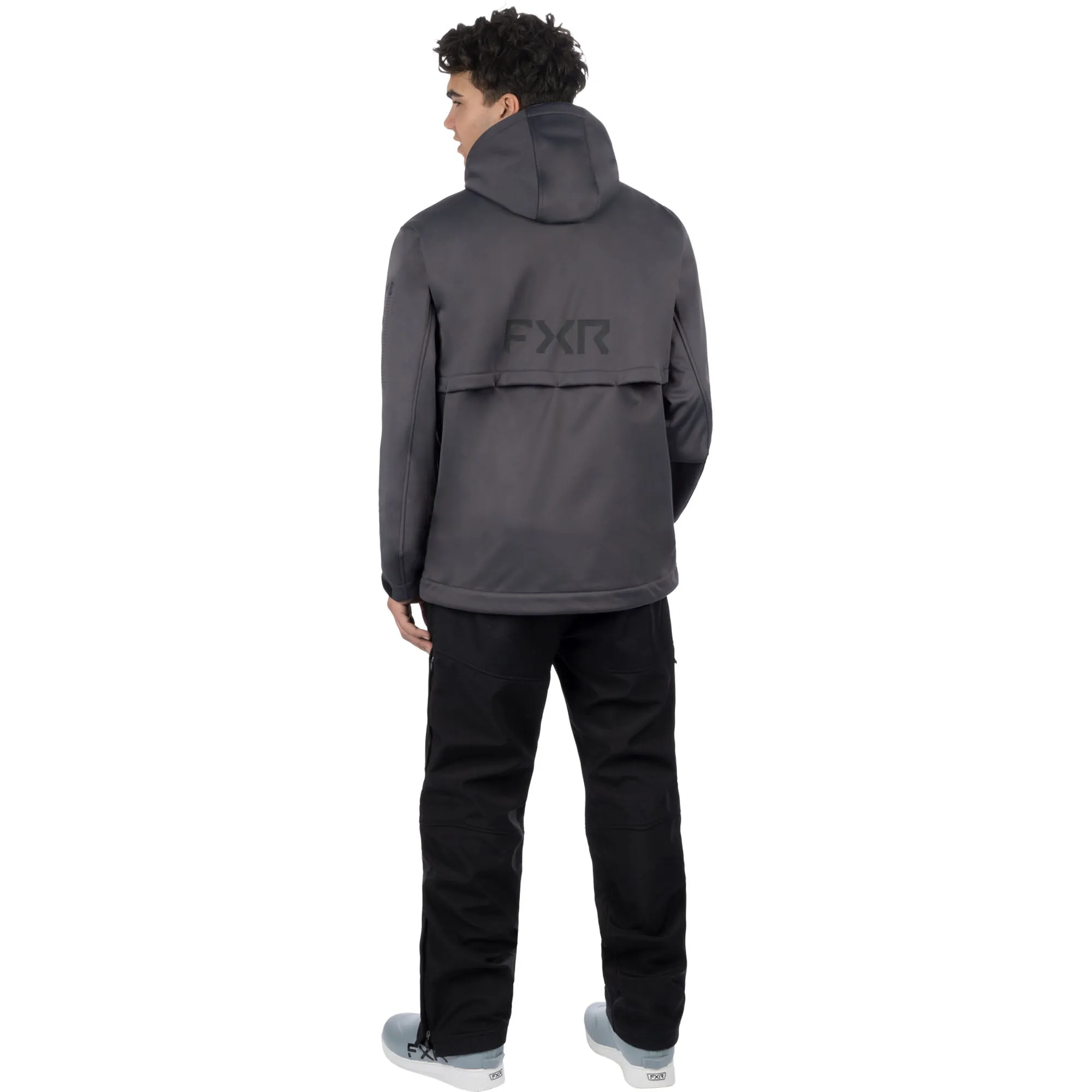 FXR Helium Softshell Jacket Asphalt/Black Grey