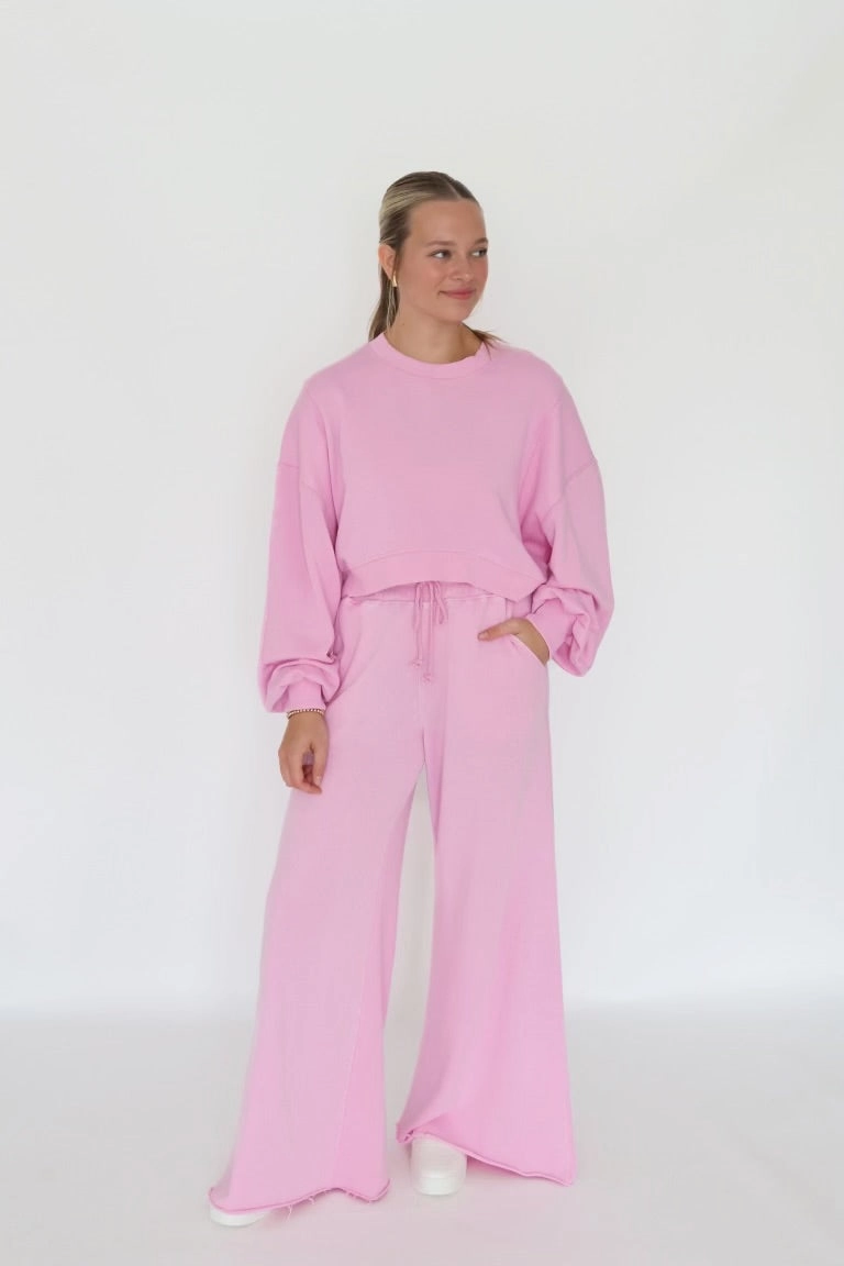 Gabi Cropped Sweatshirt Relaxed Top