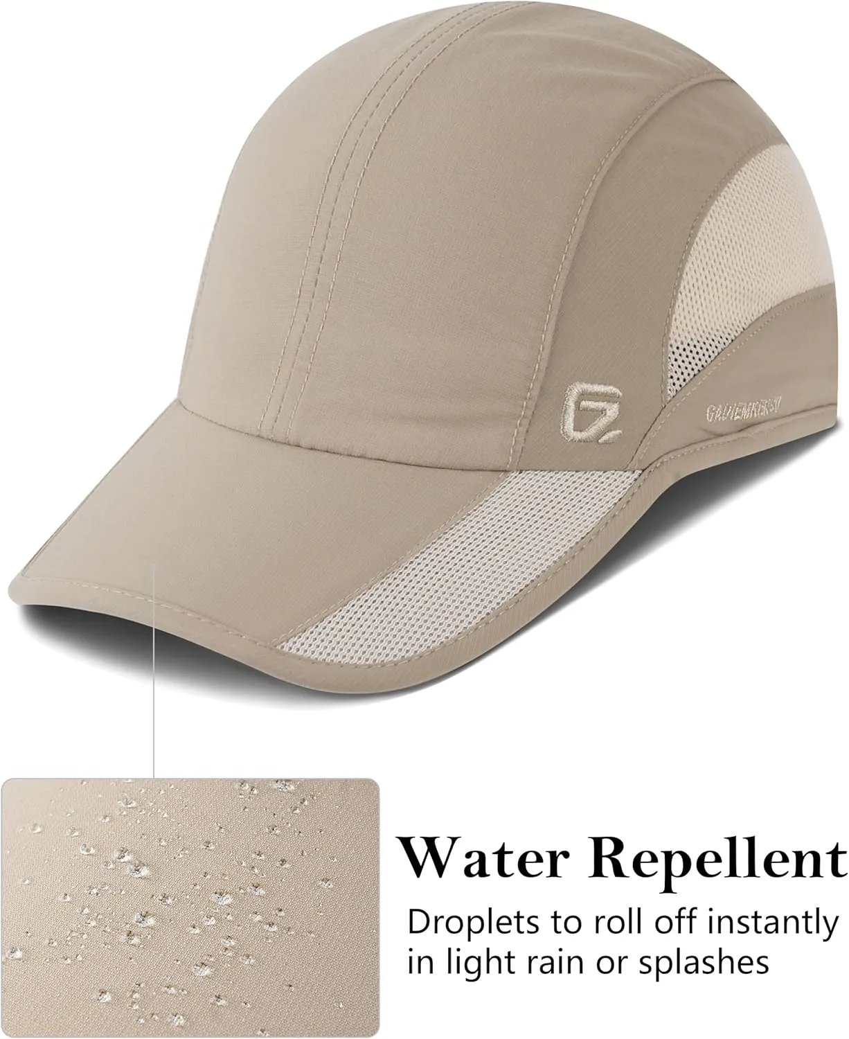 GADIEMKENSD Outdoor Running Hat Breathable Mesh