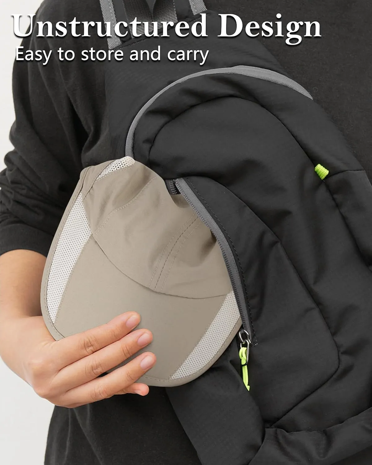 GADIEMKENSD Outdoor Running Hat Breathable Mesh
