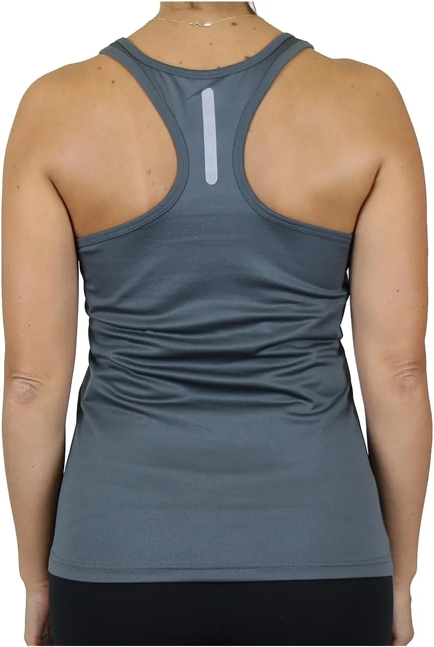 Galaxy by Harvic Womens Moisture Wicking Racerback Tagless Polyester Tanks Tops