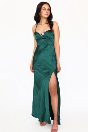 Flexible Ribbing Garden State Maxi Dress