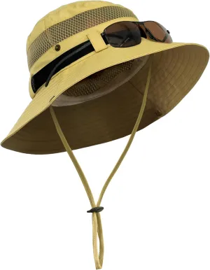 GearTOP UPF 50  Safari Hats for Women Sun Hats for Men & Women, Mens Bucket Hat Hiking Golf Beach & Fishing Hat for Men