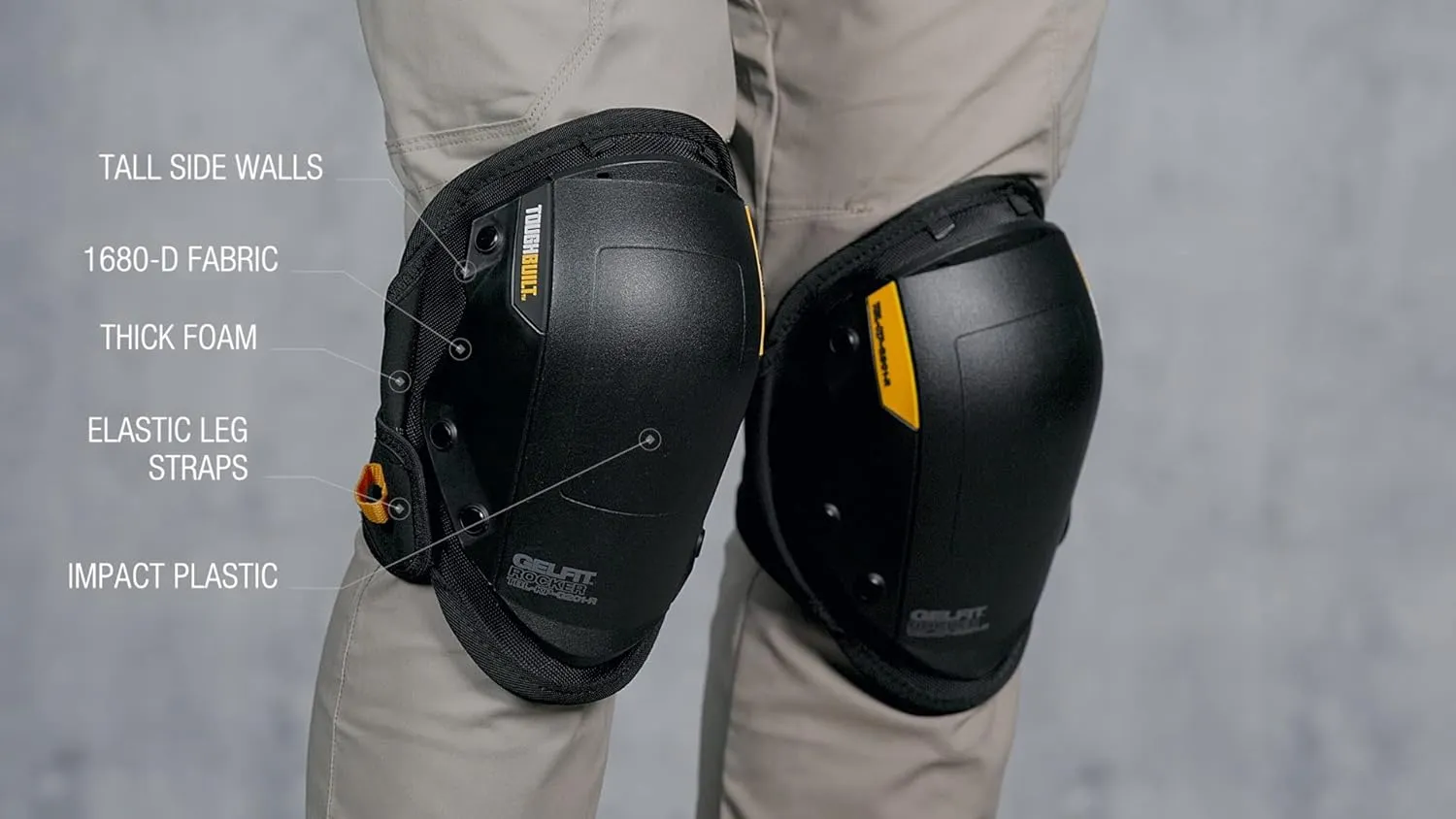 GelFit Rocker Knee Pads