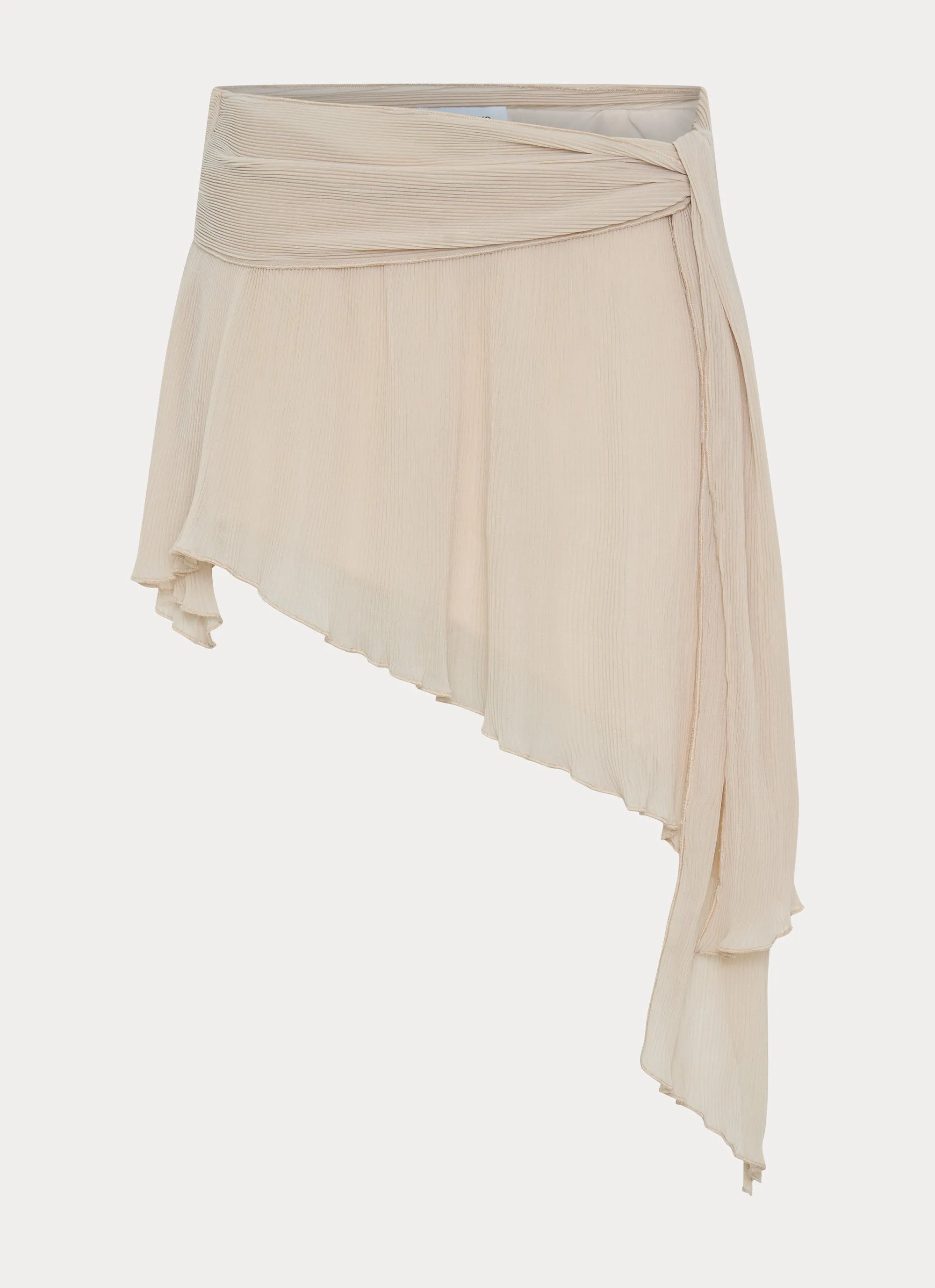 Vibrant Flow Must Have Feature Gemma Mini Skirt - Ivory