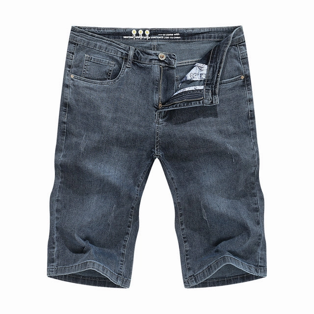 AdjustableDrawstring West Louis? Casual Comfortable Summer Denim Shorts