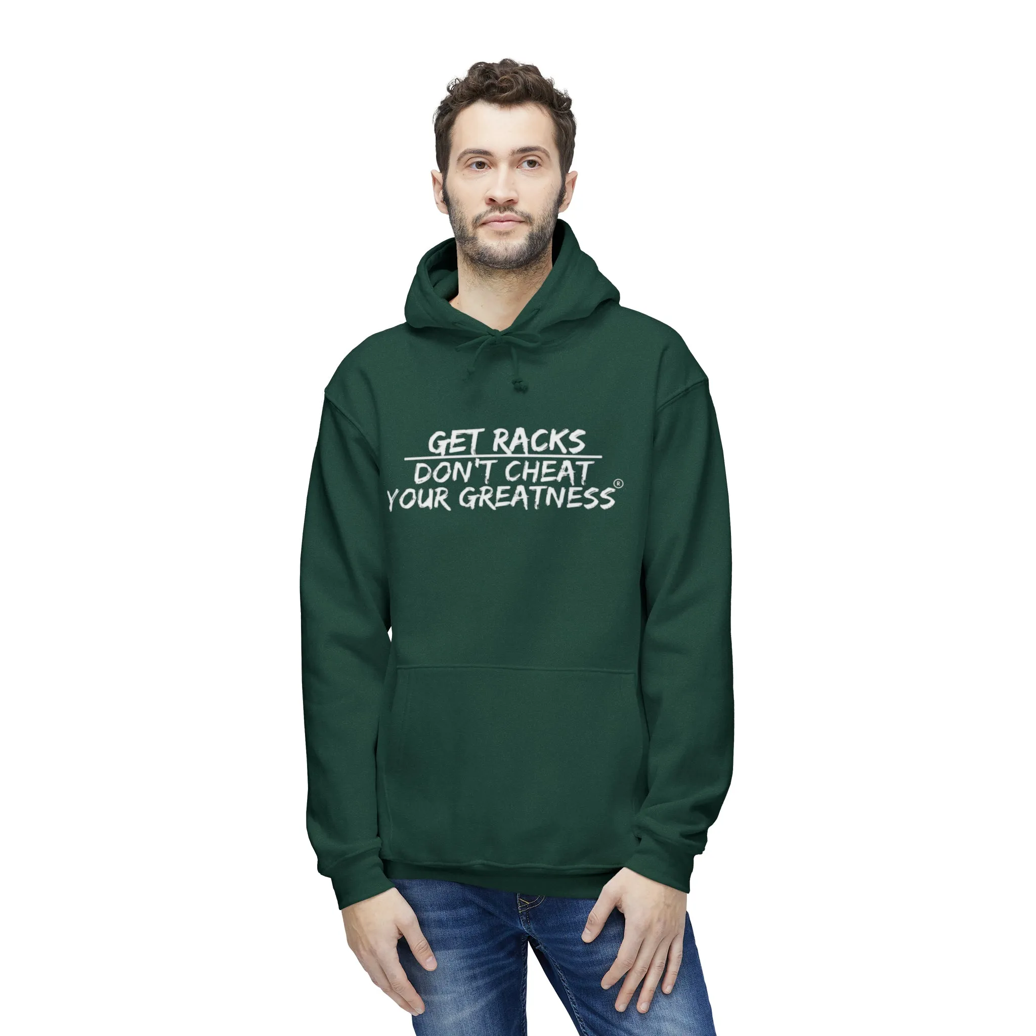 Get Racks Unisex Hooded Sweatshirt, Made in US