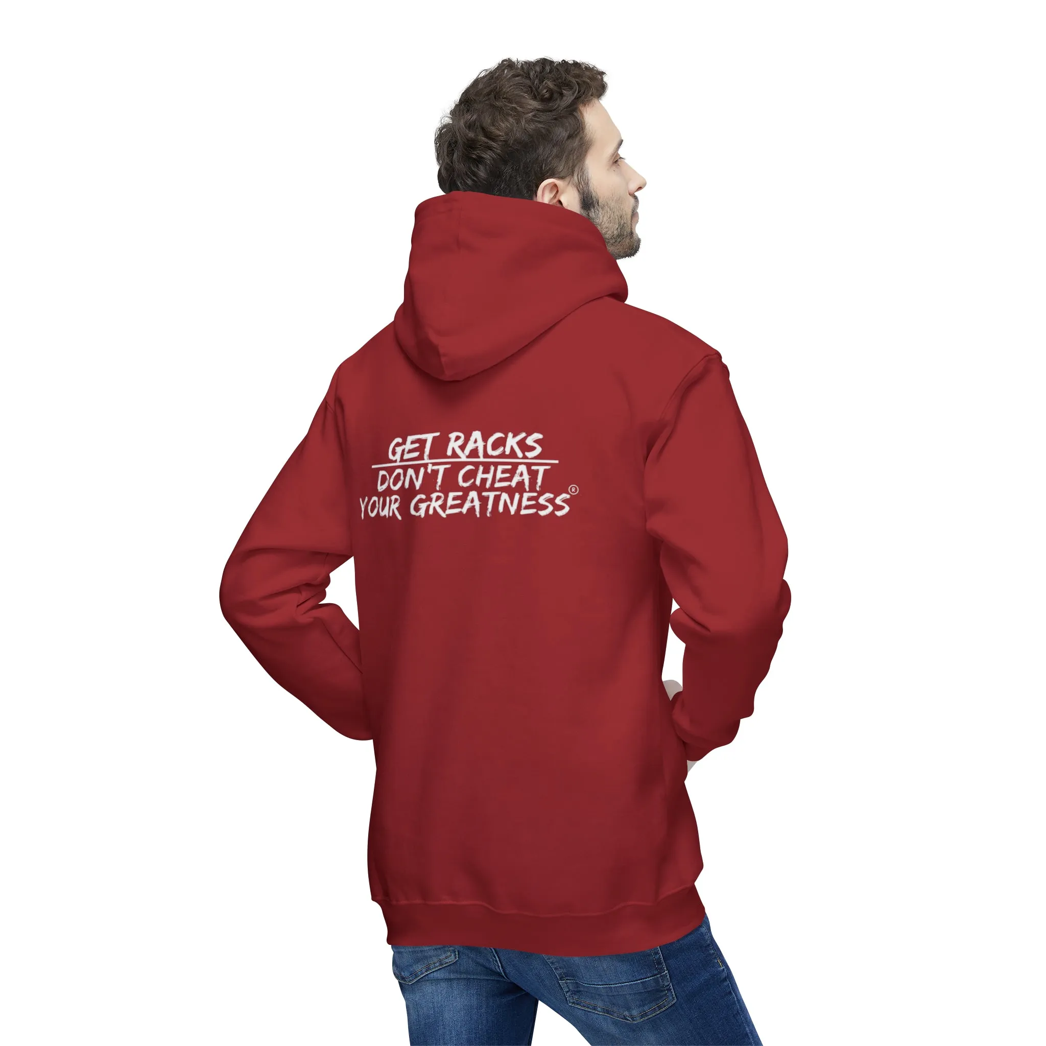 Get Racks Unisex Hooded Sweatshirt, Made in US