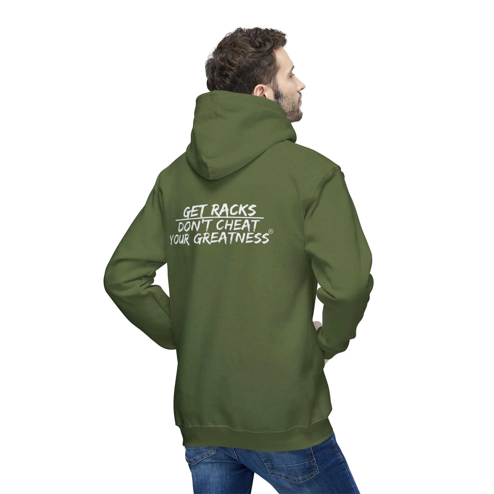 Get Racks Unisex Hooded Sweatshirt, Made in US