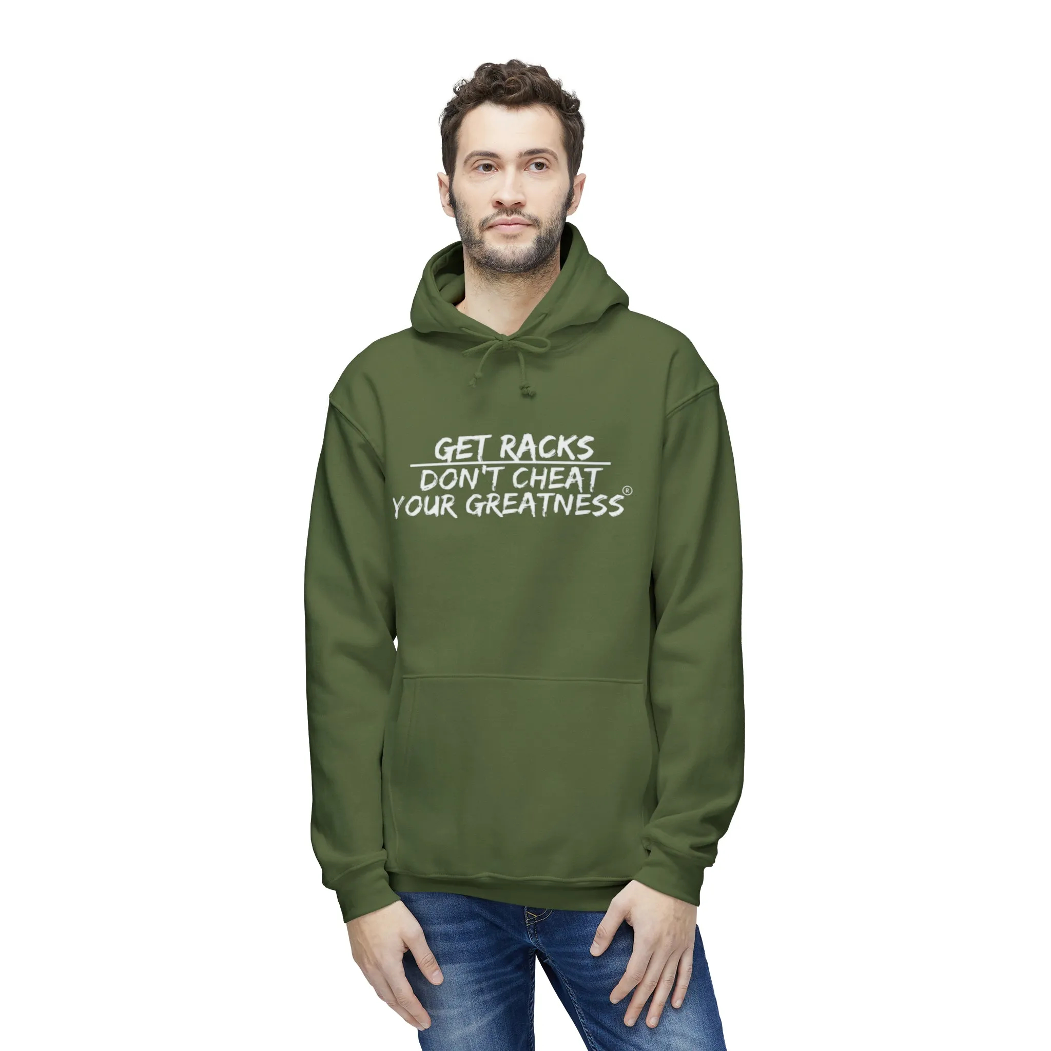 Get Racks Unisex Hooded Sweatshirt, Made in US