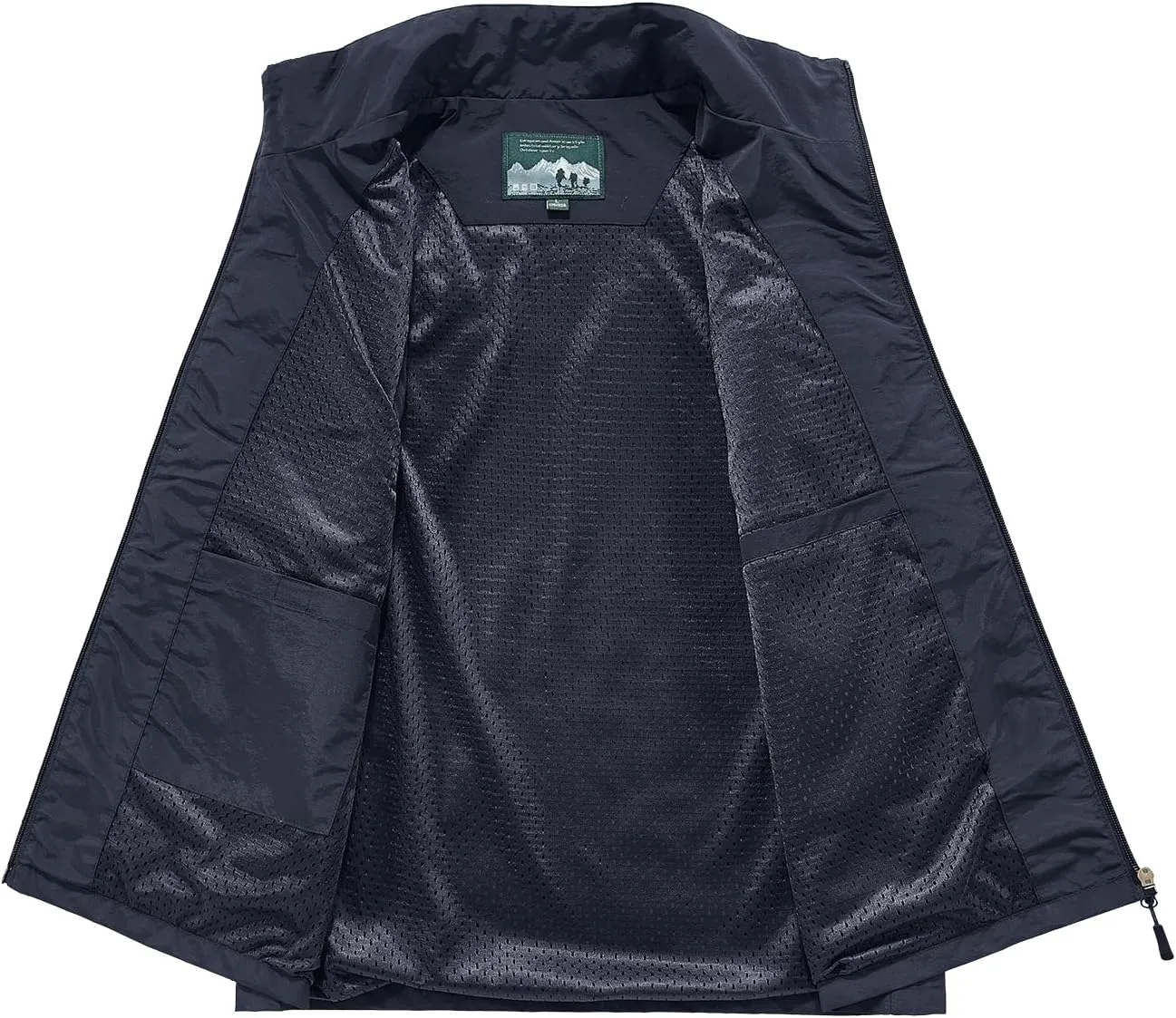 Gihuo Men's Lightweight Quick Dry Outdoor Multi Pockets Fishing Vest