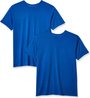 Gildan Men's Moisture Wicking Polyester Performance T-Shirt, 2-Pack