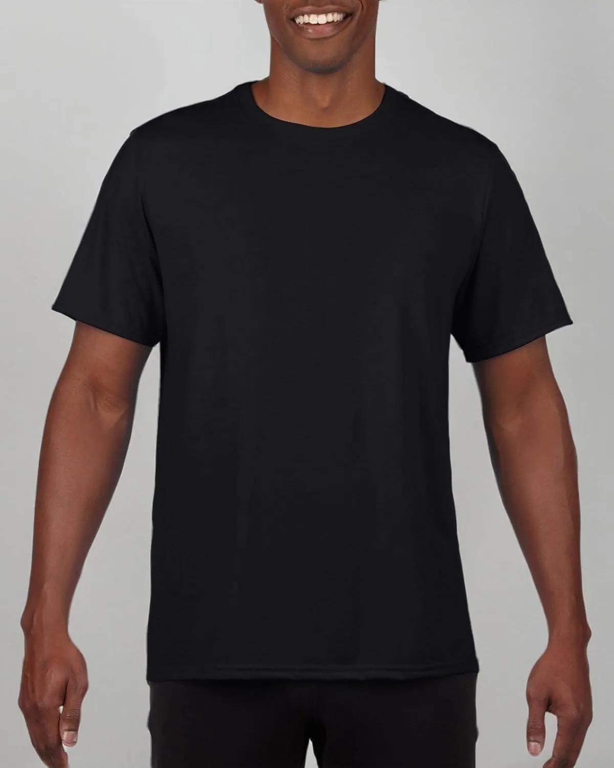 Gildan Men's Moisture Wicking Polyester Performance T-Shirt, 2-Pack