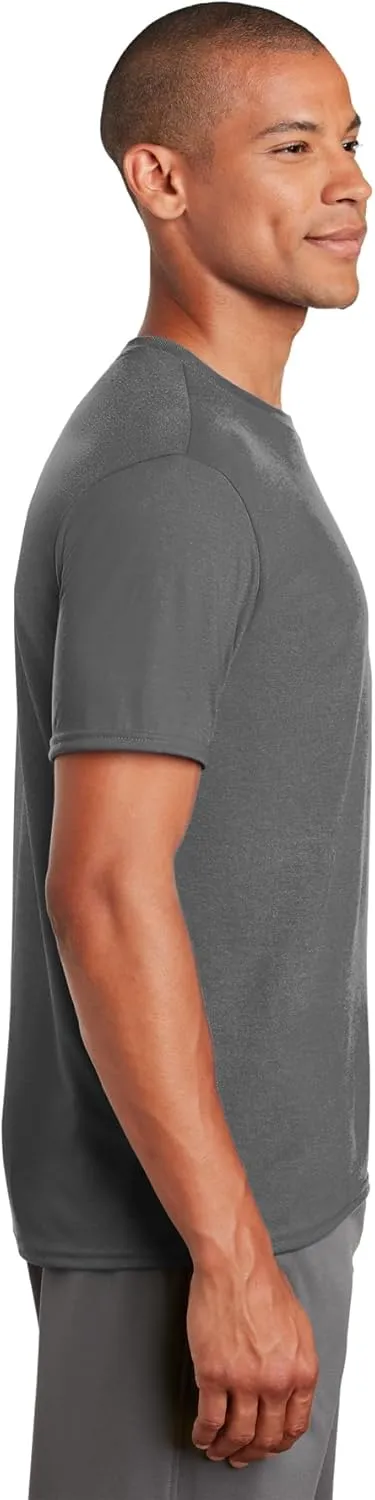 Gildan Men's Moisture Wicking Polyester Performance T-Shirt, 2-Pack