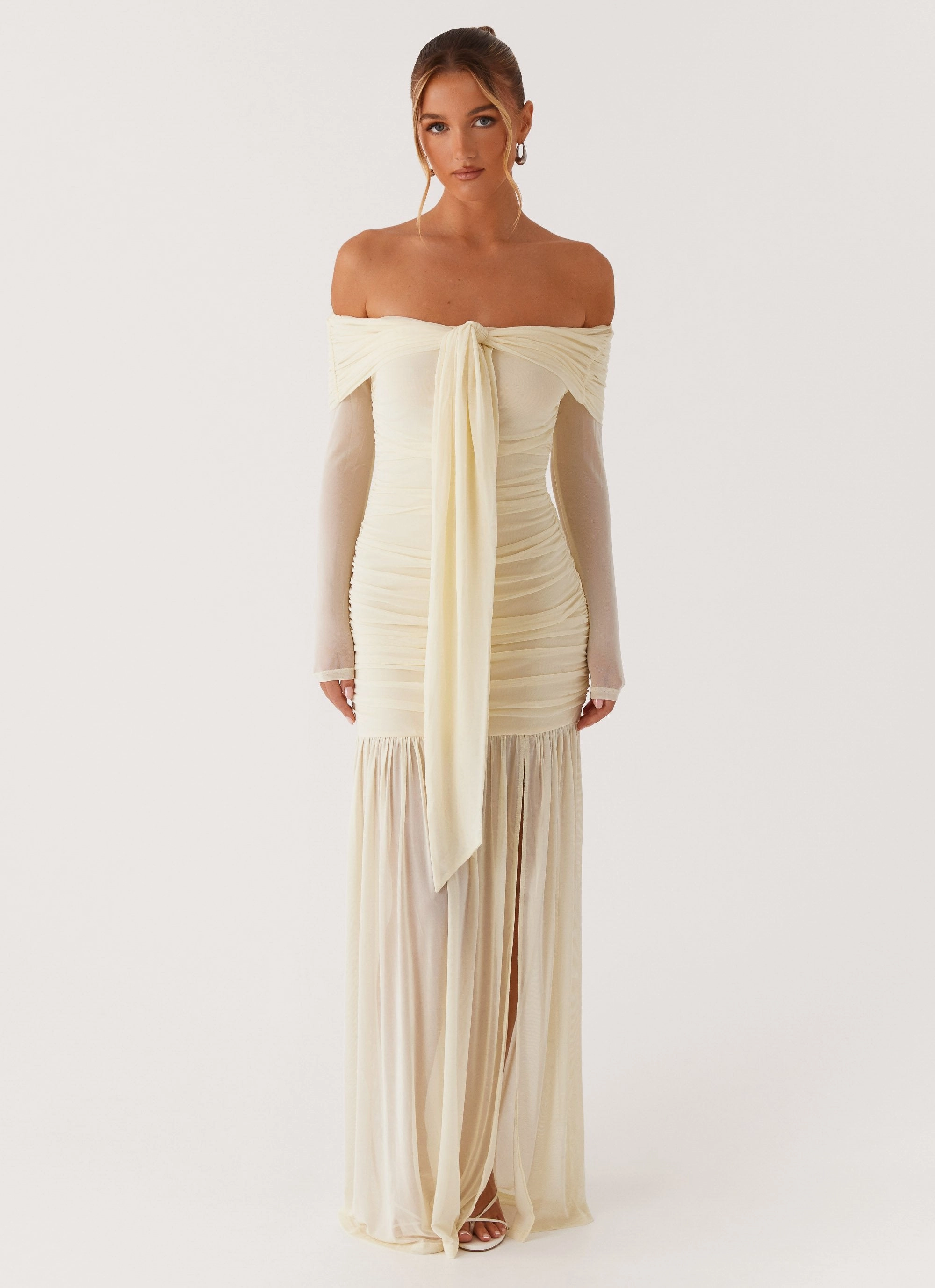 Light Wrap Ginny Maxi Dress - Yellow