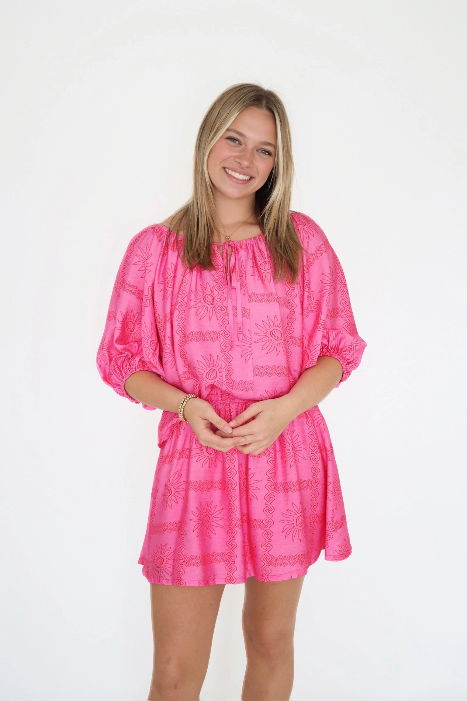 Glow Set (FINAL SALE) RibbedNeckline