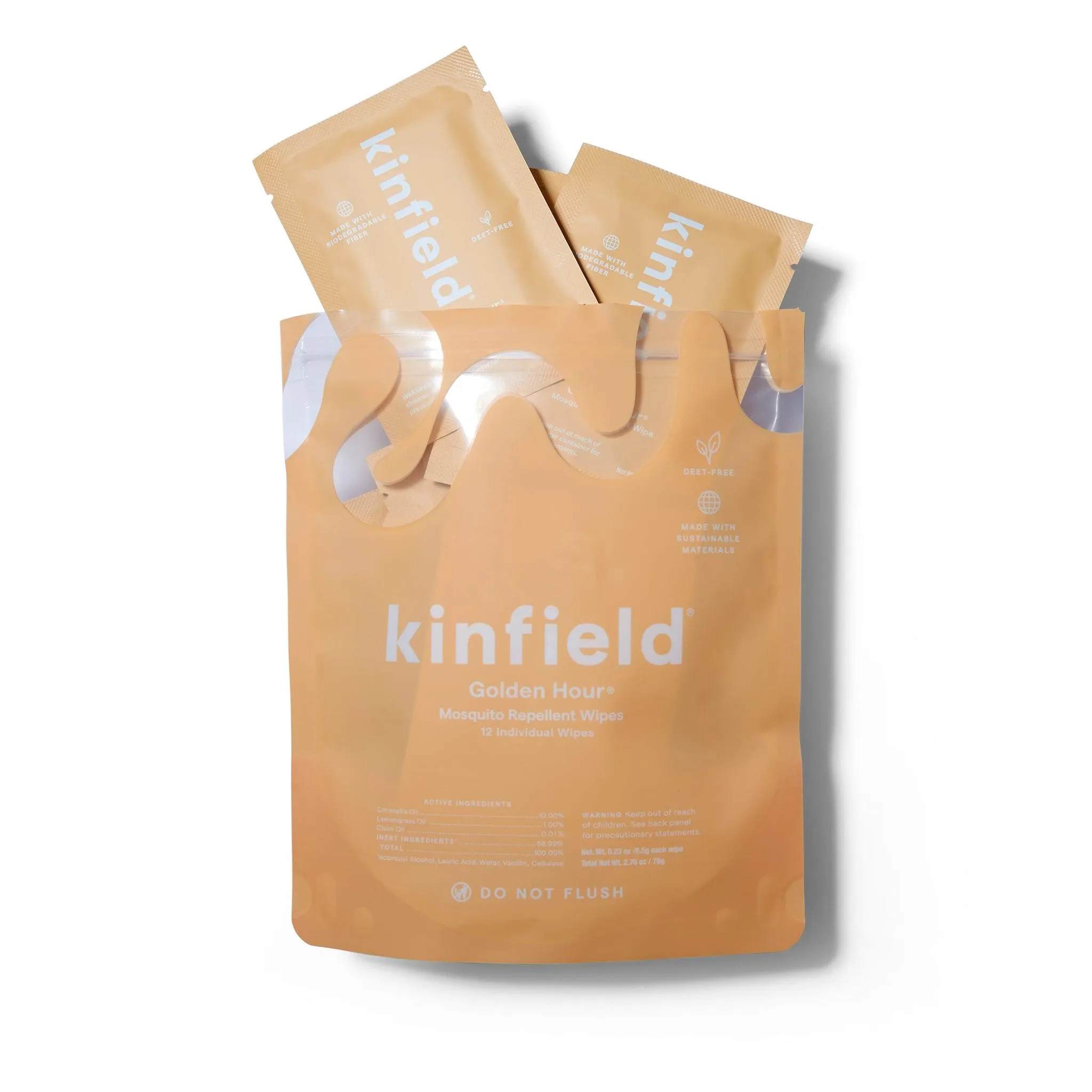 Golden Hour Mosquito Repellent Wipes
