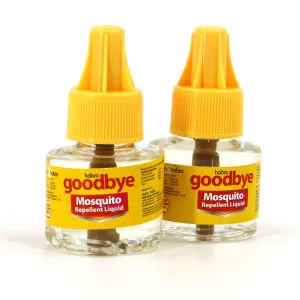 Goodbye Mosquito Repellent Liquid 2pcs Set