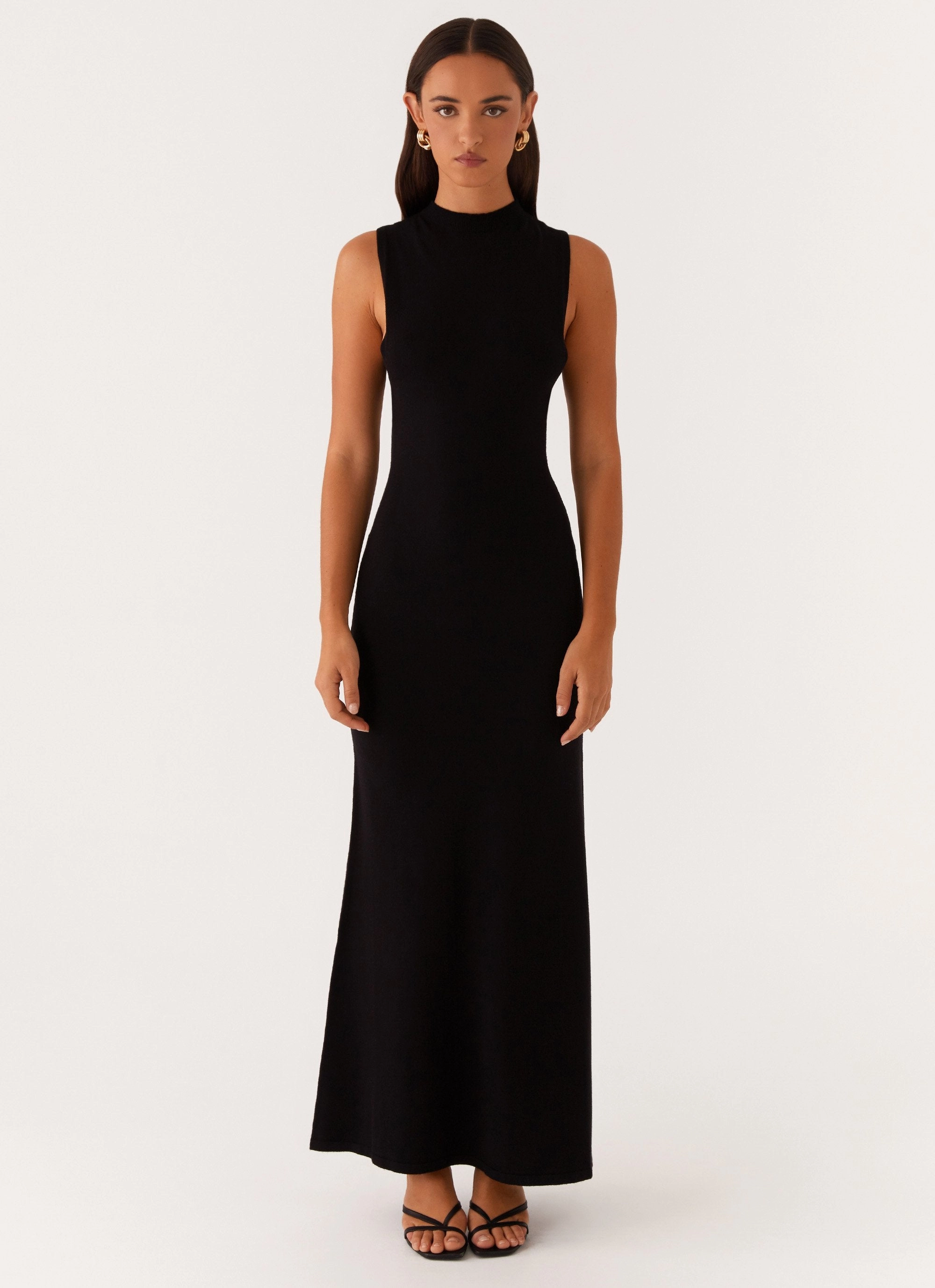 Prove It Knit Maxi Dress - Black Daily Go