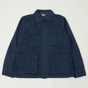 Hartford 'Jared' Utility Jacket - Navy GlowInTheDarkAccents