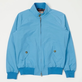 Baracuta G9 'Baracuta Cloth' Harrington Jacket - Heritage Blue Breathable mesh lining QuickDryMaterial