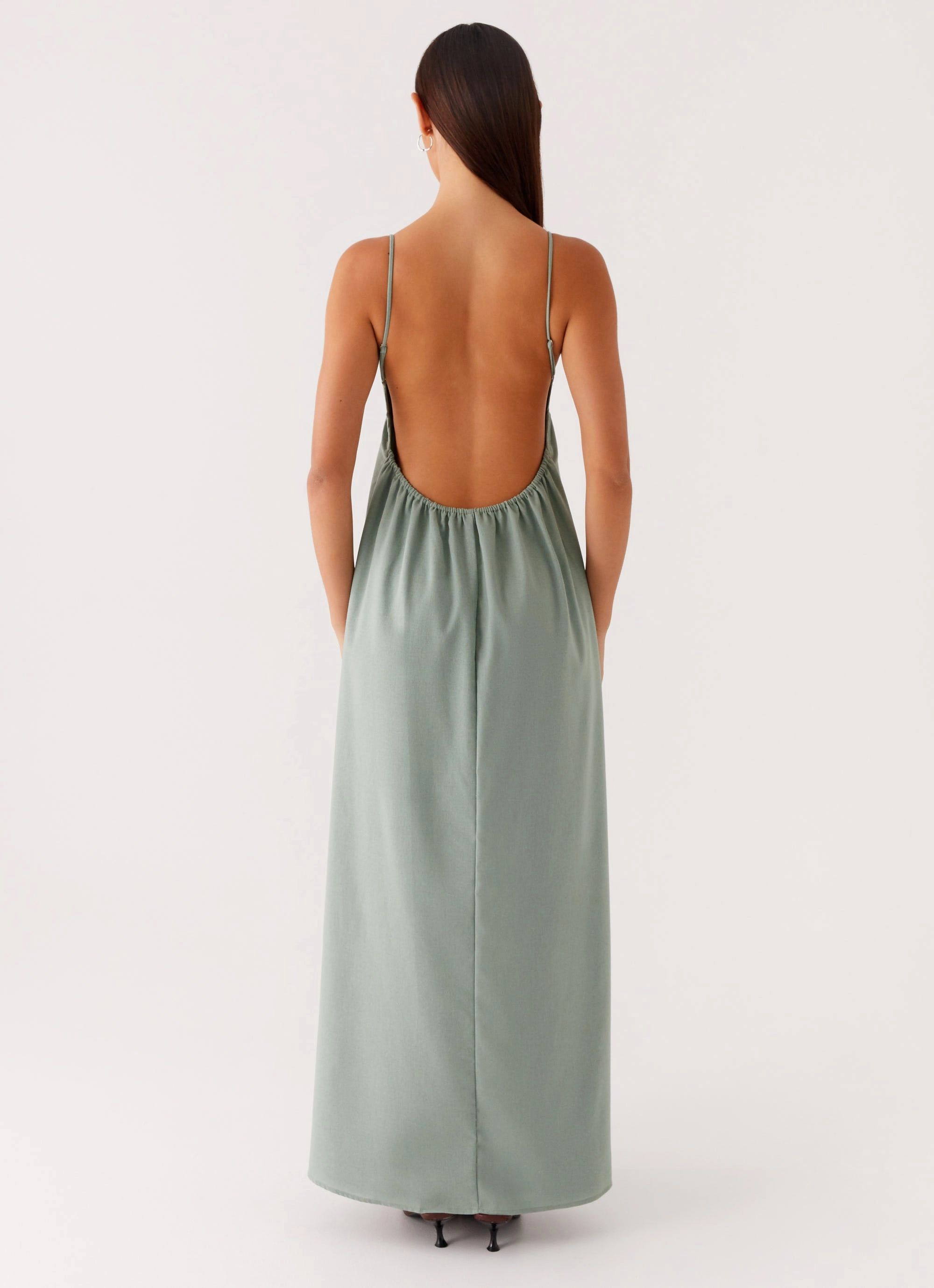 Greer Maxi Dress - Sage Travel Essential Chic Spirit