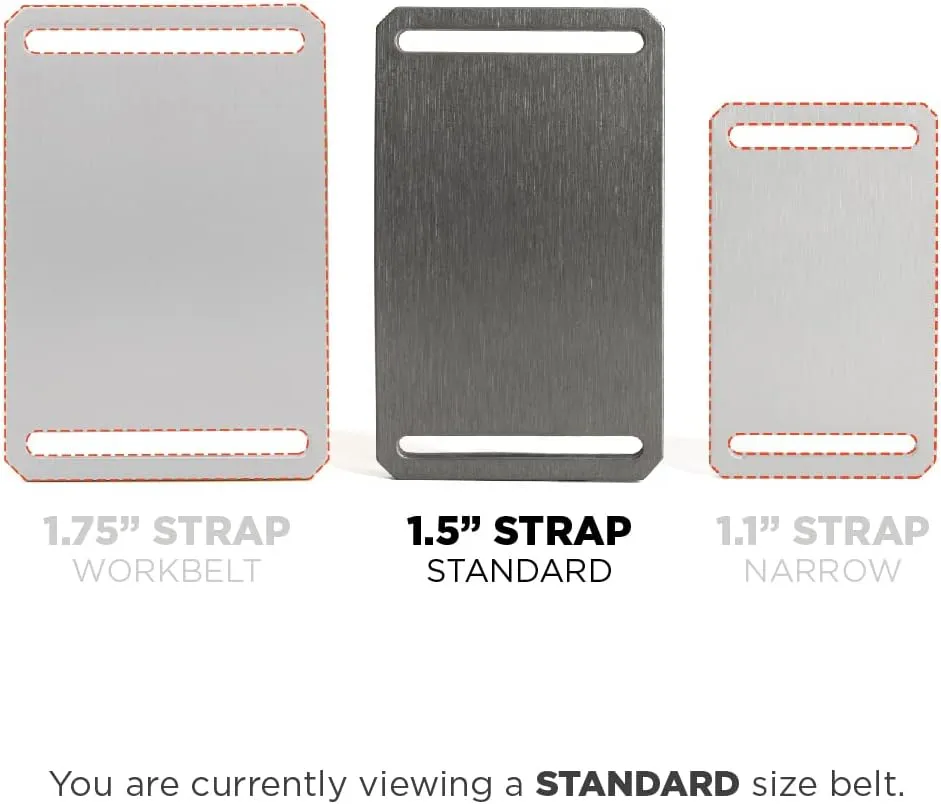 GRIP6 Mens Casual Belt Buckle - Buckle for Adjustable Nylon Belts - Versatile Lifestyle and Tactical Belt for Men and Women