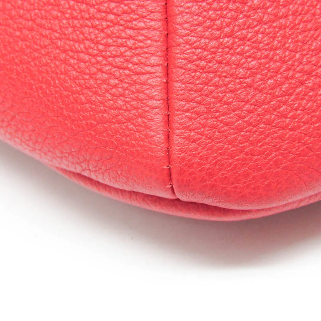 Gucci Logo Print Women Men Leather Fanny