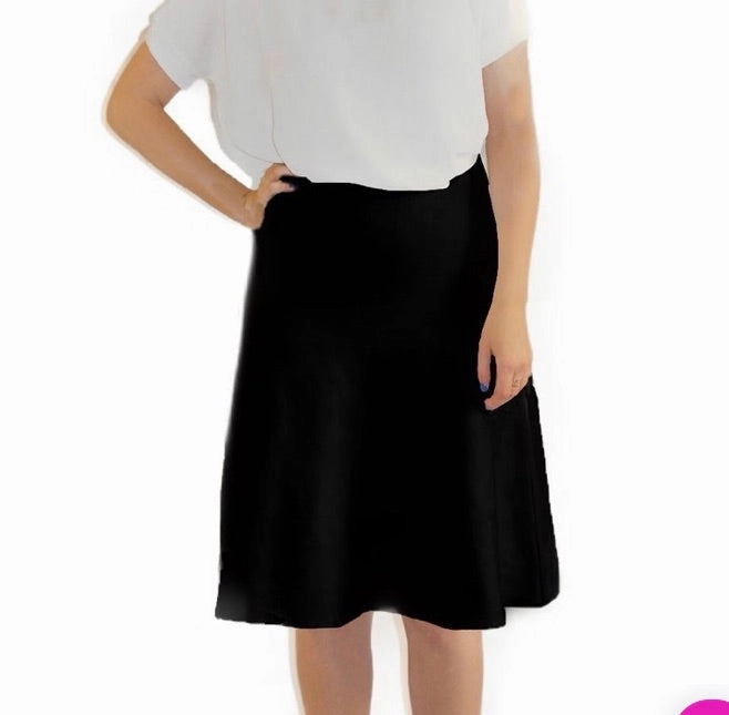 AMAZING MM SKIRT - SUMMER STYLE BLACK Wind Resistance Flattering Shape