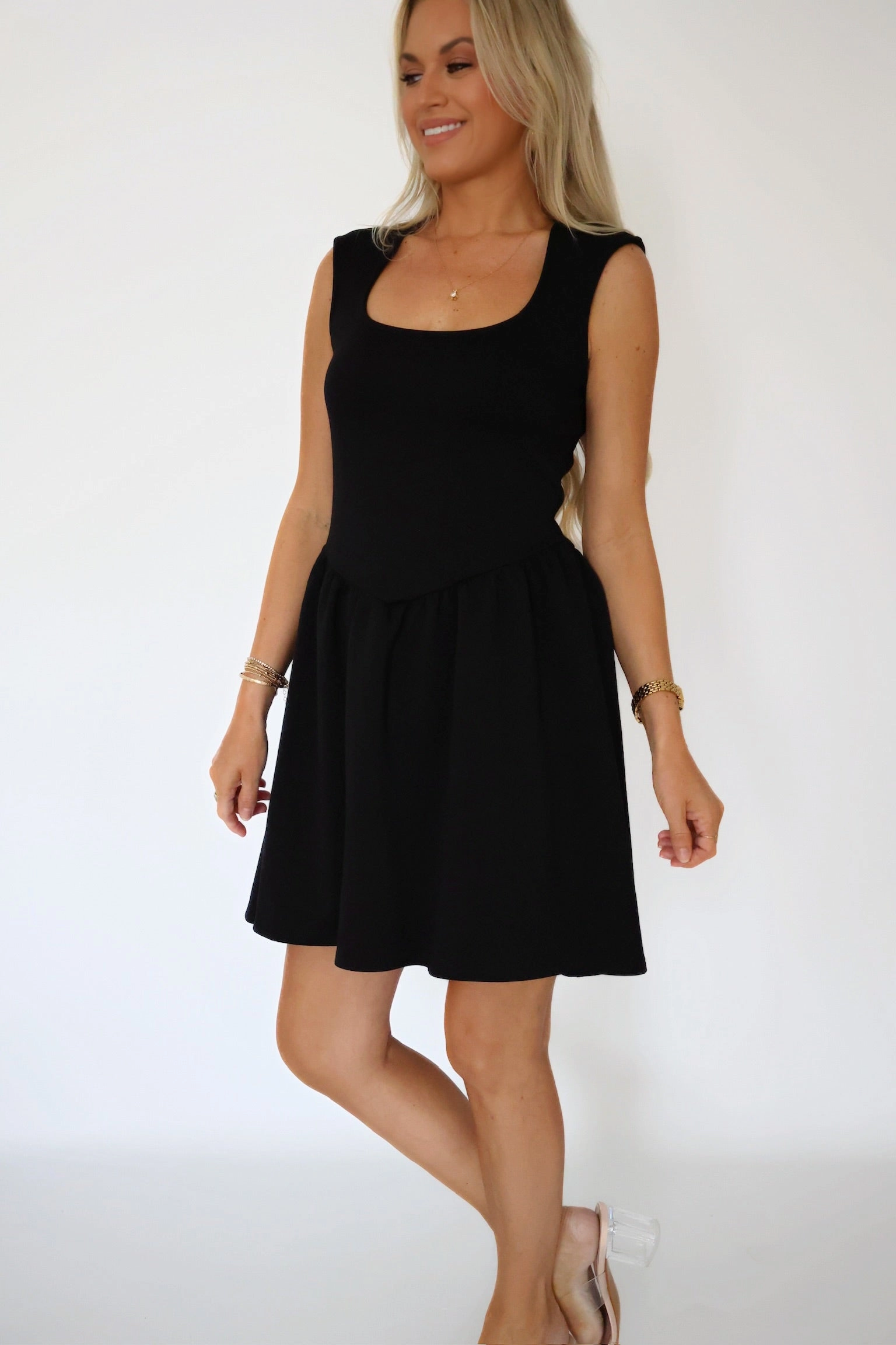 Non Chafing Edges Haleigh Scuba Dress