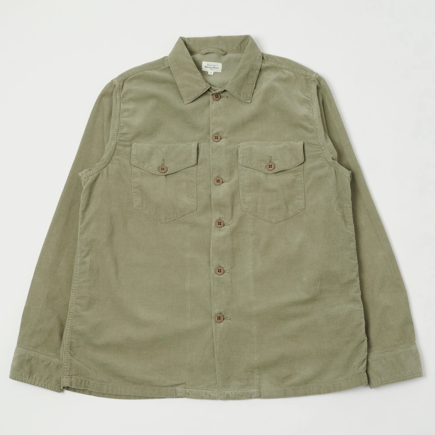 Hartford 'Jame' Corduroy Jacket - Tan Rugged Daily Style