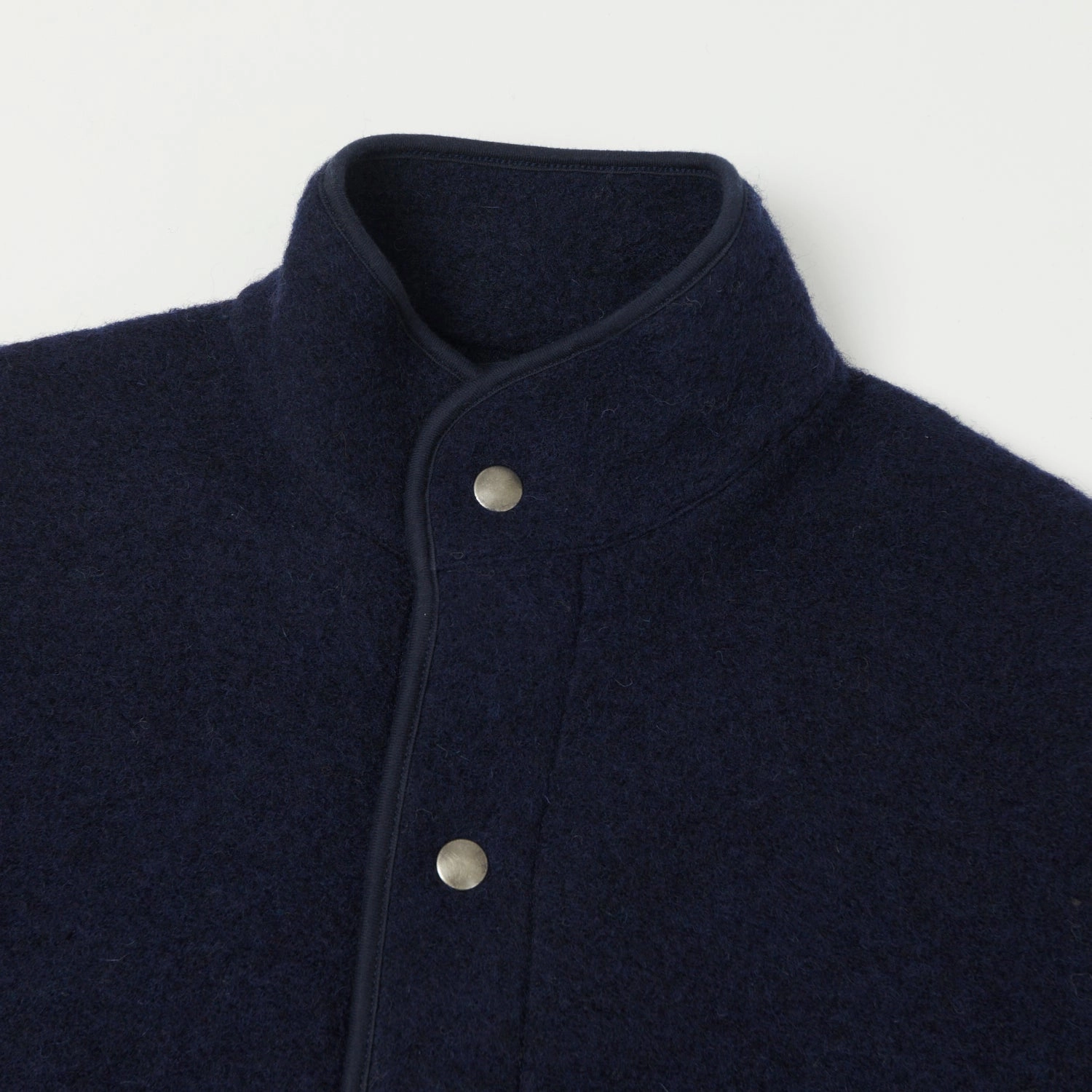 Hartford 'Jason' Knitted Wool Jacket - Navy FlexFoldPackaging Fall Outfit