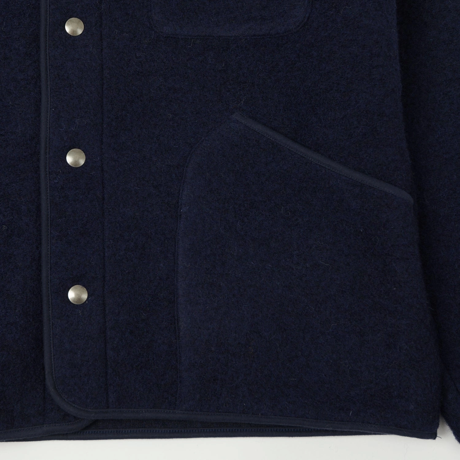 Sport Inspired Style Hartford 'Jason' Knitted Wool Jacket - Navy