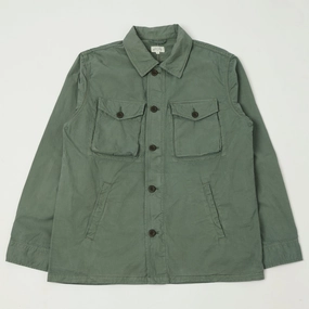 Hartford 'Jonah' Military Worker Jacket - Army Airy Layer Fit