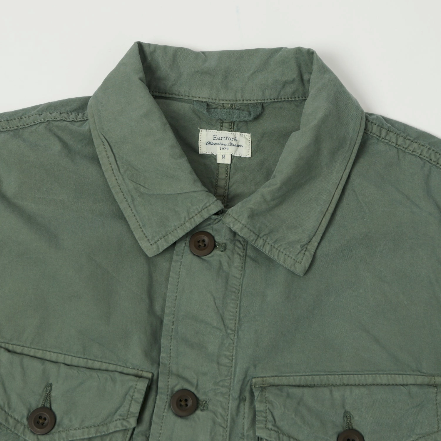 Hartford 'Jonah' Military Worker Jacket - Army Touchscreen Compatible Cuffs OdorResistantFabric