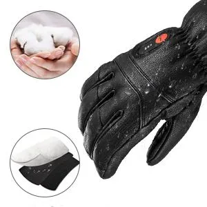Heated Gloves - Touchscreen Comfort for Winter Sports