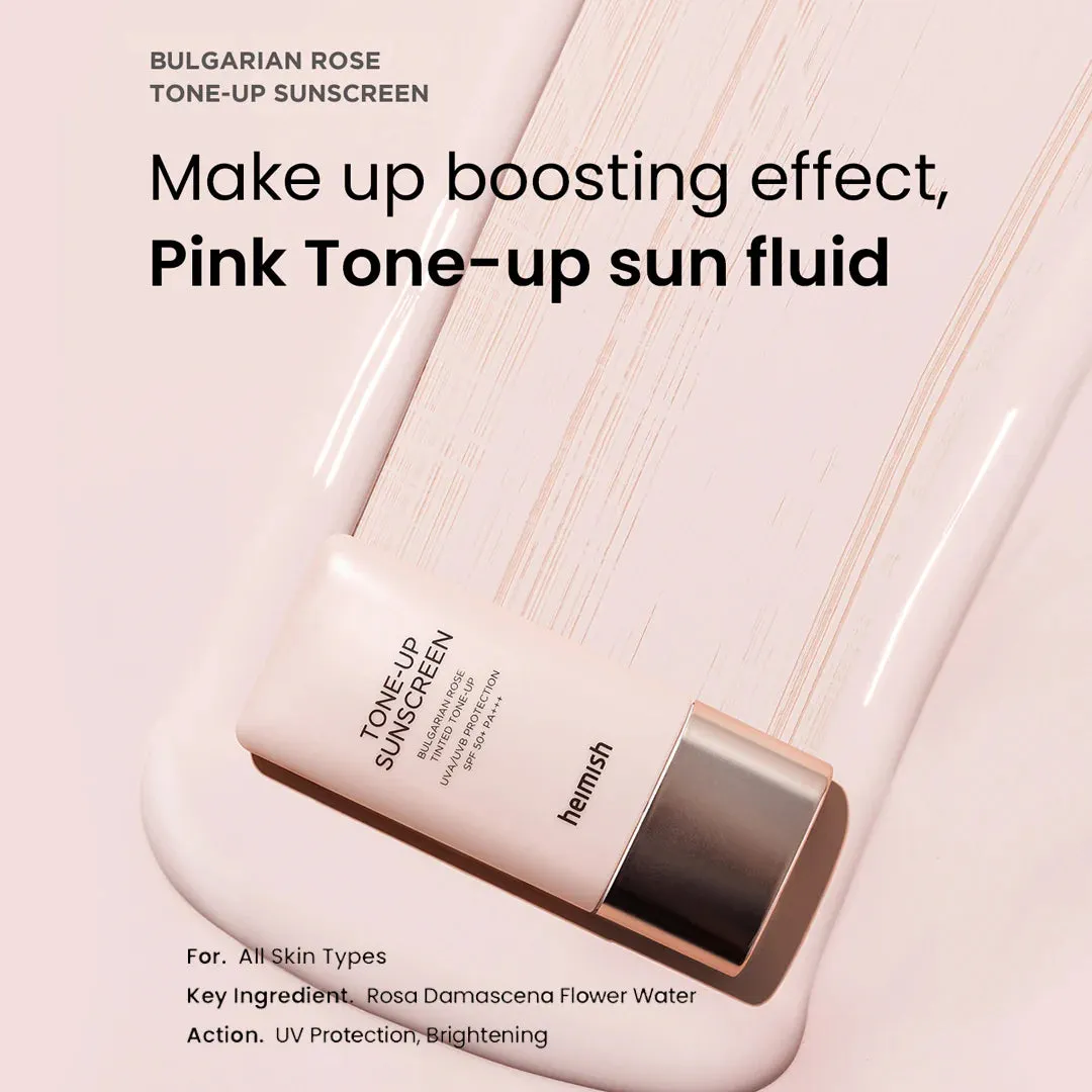 HEIMISH tone up sunscreen واقي الشمس مع تفتيح فوري من هيميش