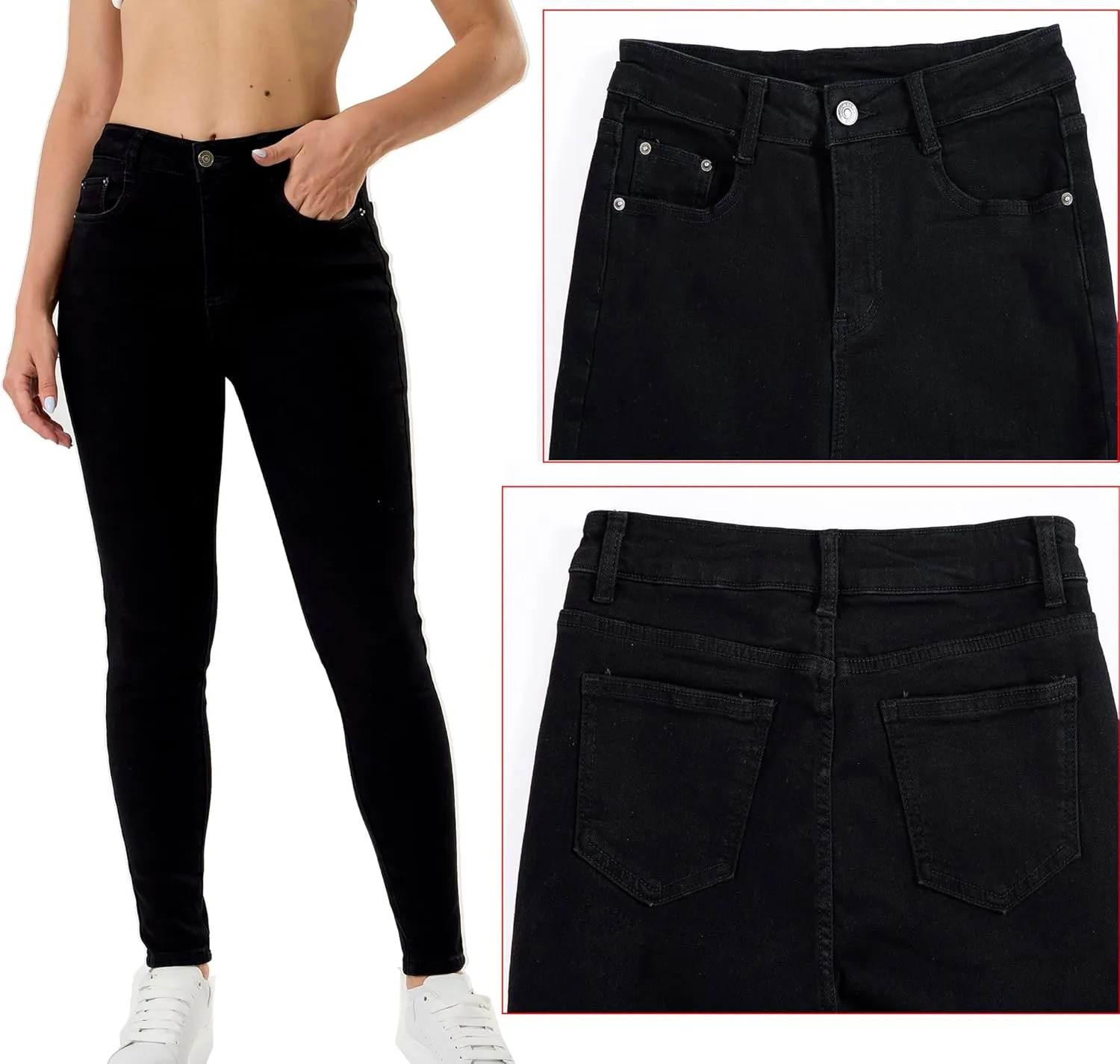 heipeiwa Women's Winter Fleece Lined Sherpa Pants Thermal Skinny Pant Dressy Casual Warm Trousers