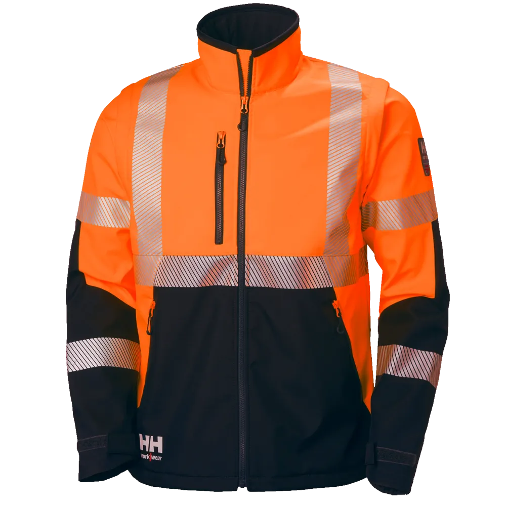 Helly Hansen 74272 ICU Hi-Vis Softshell Jacket