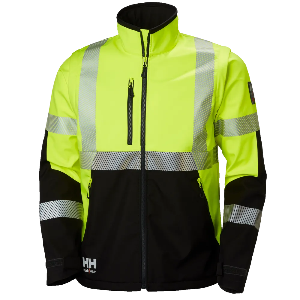 Helly Hansen 74272 ICU Hi-Vis Softshell Jacket