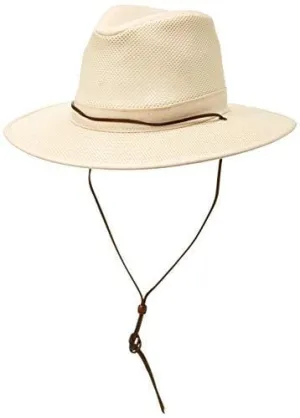 Henschel Hats Aussie Breezer 5310 Cotton Mesh Natural Hat, Medium